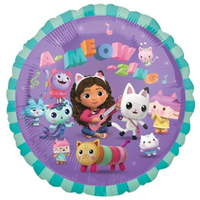 18" Round Foil Balloon Gabby's Dollhouse