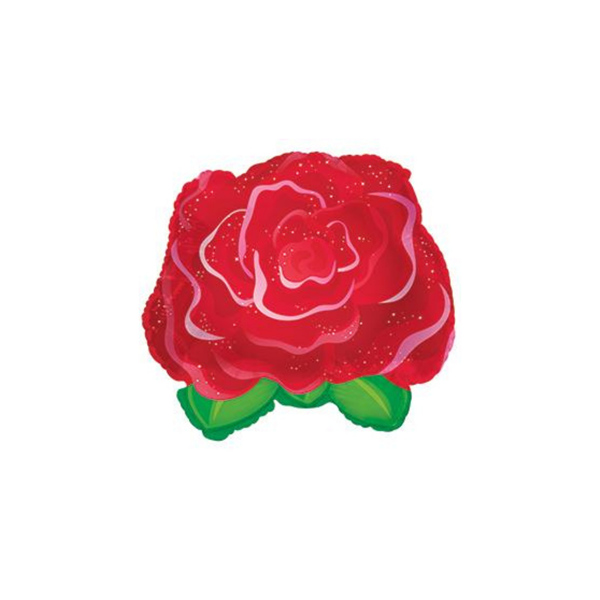 CTI Foil Balloon Romantic Red Rose 9"