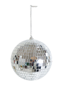 Uncle Bills Bauble Mirror Silver 15cm