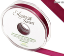 Eleganza Satin Ribbon Burgundy 15mm x 20m