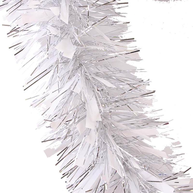 Tallon 12 Pack Tinsel Chunky White 2M