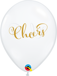 Qualatex Simply Cheers 11" Latex Balloons 25pk