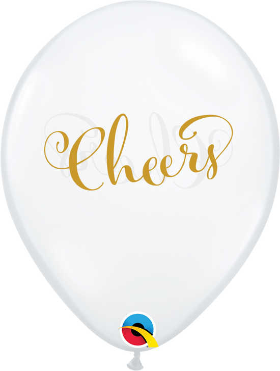 Qualatex Simply Cheers 11" Latex Balloons 25pk