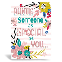Prelude Pzazzle C50 Birthday Auntie 6pk