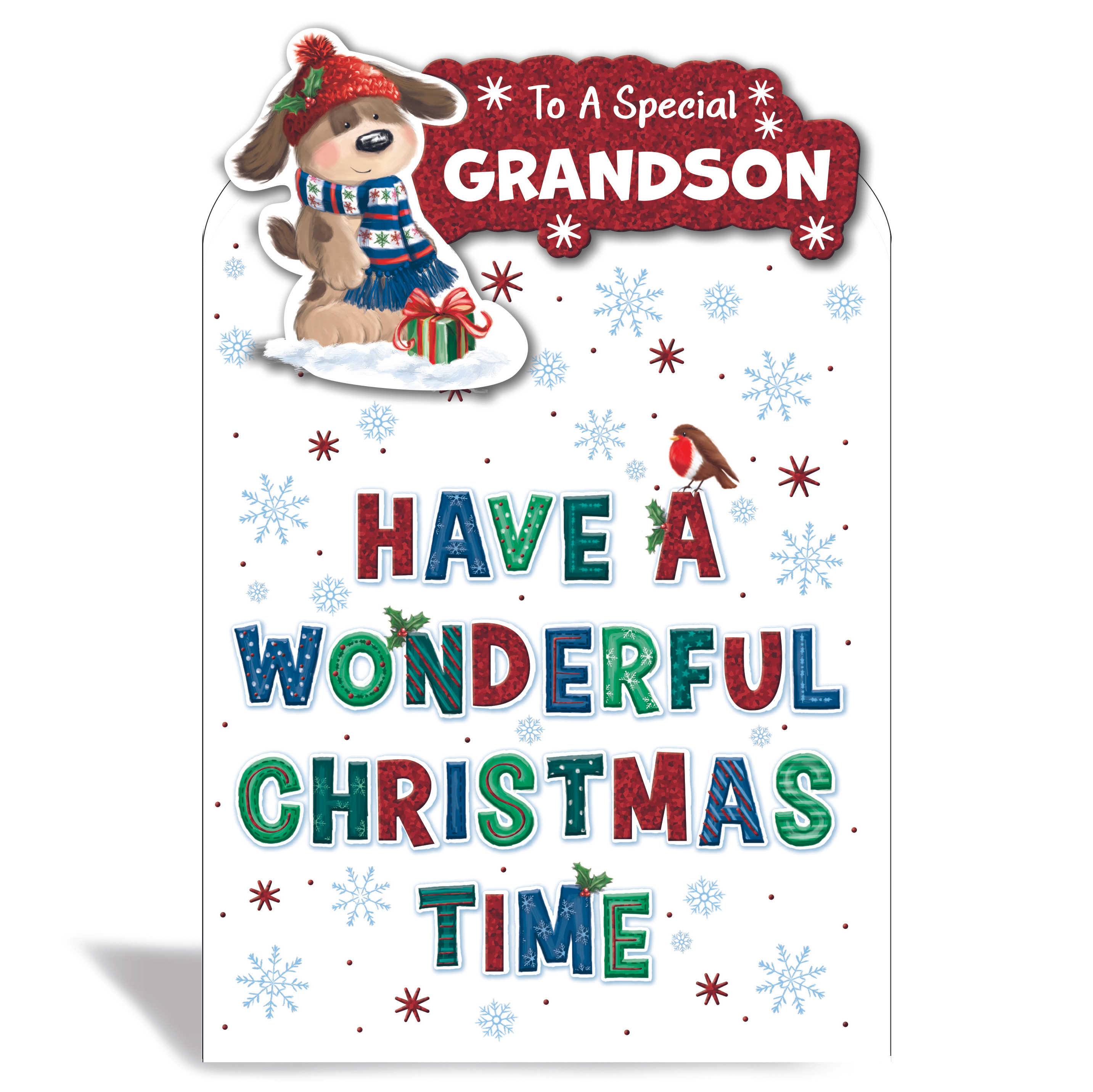 Prelude 6 Pack Cards C75 Christmas Grandson Cute