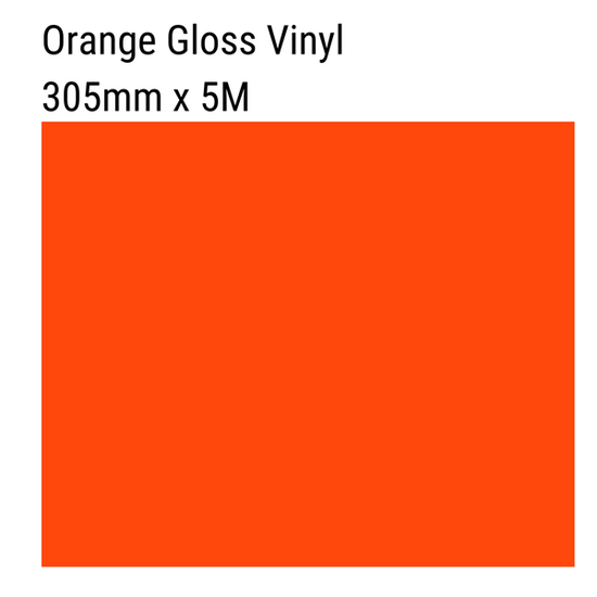 Ritrama Vinyl L Grade Gloss Orange 305mm x 5m