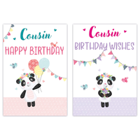 Poppyhill C50 Birthday Cousin 12pk