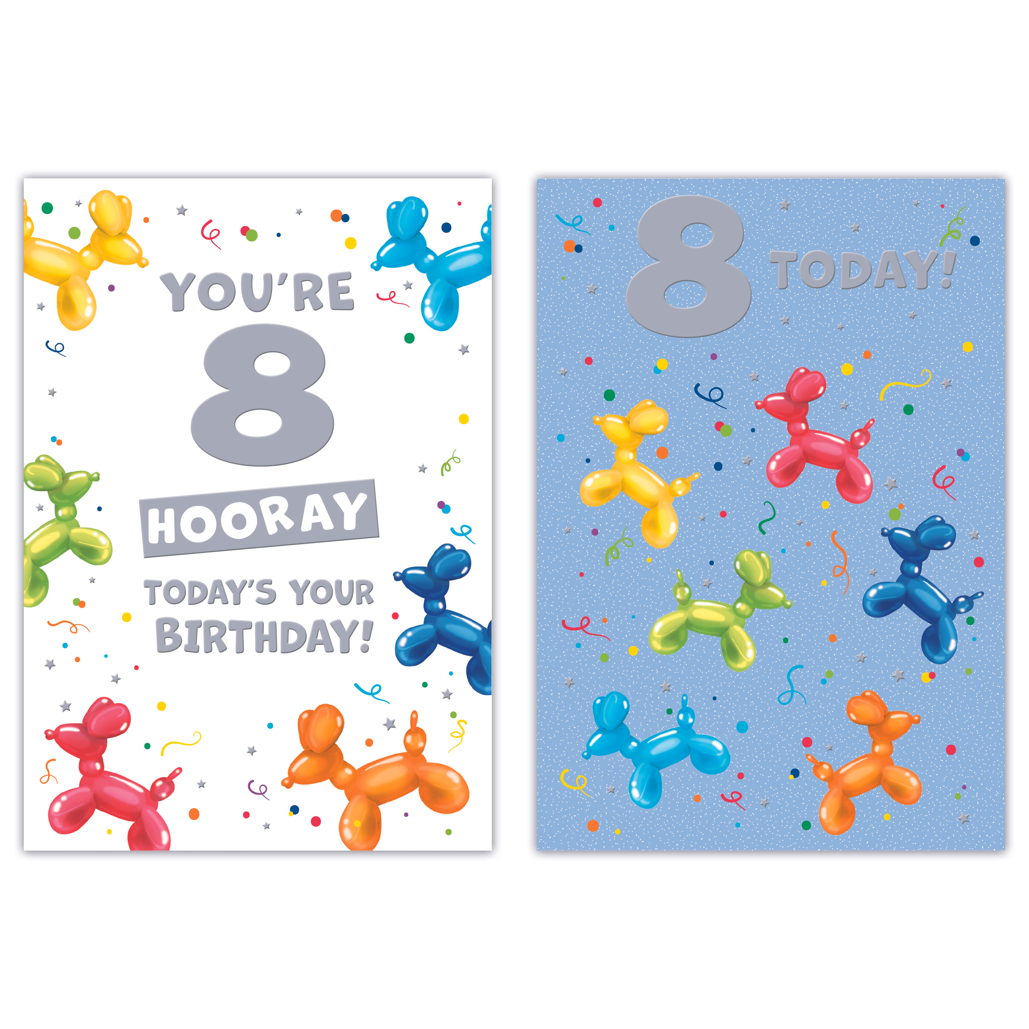 Poppyhill C50 Birthday Age 8 12pk