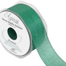 Eleganza Metallic Ribbon Green 38mm x 20m