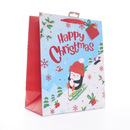 Gift Bag Happy Christmas Penguin Extra Large 12pk
