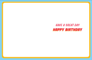 Regal 6 Pack Cards 8x6 Birthday Age 30