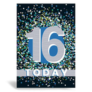 Prelude Pzazzle C50 Birthday Age 16 6pk