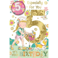 Xpress Yourself C75 Birthday Age 5 6pk
