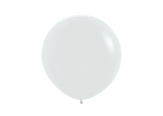 Sempertex 3 Pack Latex Balloons Fashion White 24