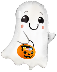 Halloween Cute Ghost 30" Foil Balloon