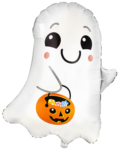 Halloween Cute Ghost 30" Foil Balloon