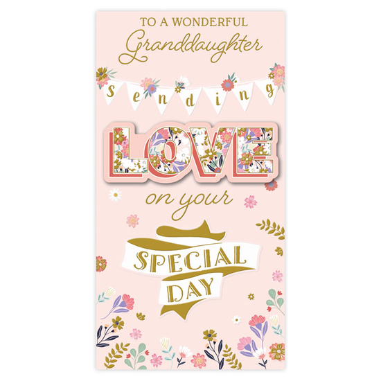 Prelude C55 Birthday Granddaughter 6pk