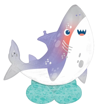 Anagram Foil Balloon Airloonz Shark Party 54