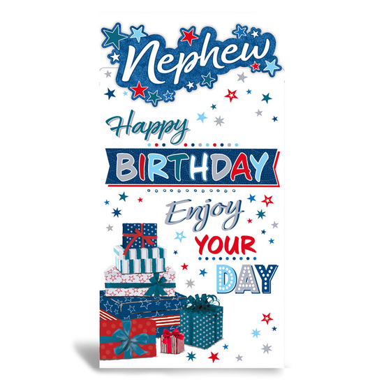 Prelude Platinum C55 Birthday Nephew 6pk