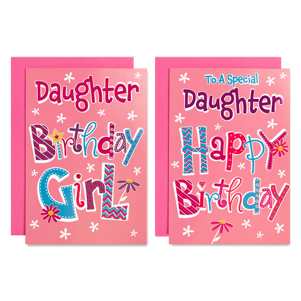 Poppyhill C50 Birthday Daughter 12pk