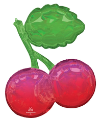 Anagram Foil Balloon Iridescent Cherries 30