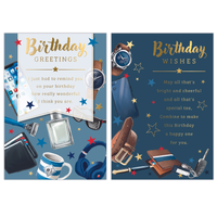 Poppyhill 12 Pack Cards C50 Birthday Open
