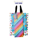 Eurowrap 3 Pack Gift Bag Generic Assorted