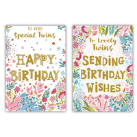 Poppyhill C50 Birthday Twins 12pk