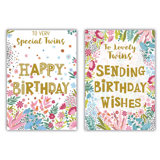Poppyhill C50 Birthday Twins 12pk