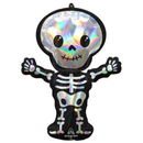 Amscan Iridescent Skeleton 34" Foil Balloon