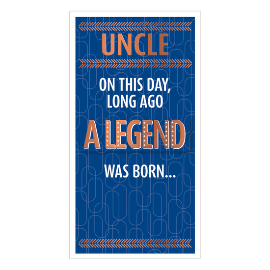 Prelude 6 Pack Cards C55 Birthday Uncle